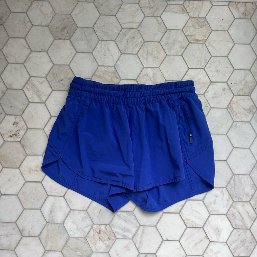 Lululemon Moroccan Blue Tracker Short 10 4”